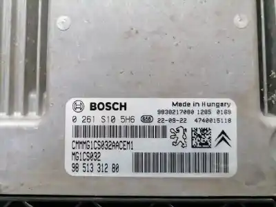 Автозапчасти б/у блок управления двигателем за opel corsa f gs line 1.2 t xhl ссылки oem iam 0261s105h6 9838217080 9851331280