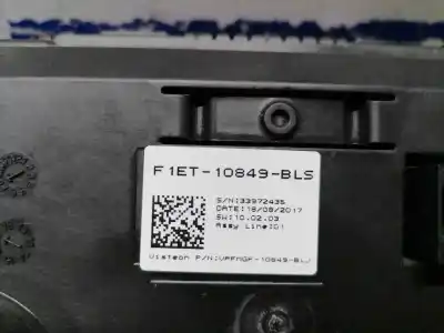 Peça sobressalente para automóvel em segunda mão quadrante por ford focus lim. titanium referências oem iam f1et10849bls  f1et14f094bb