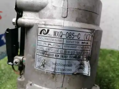 Peça sobressalente para automóvel em segunda mão compressor de ar condicionado a/a a/c por opel corsa f gs line 1.2 t xhl referências oem iam 9827596380  9827596080