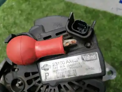 Second-hand car spare part alternator for nissan note (e11e) acenta oem iam references 23100ax62a  23100ax62a
