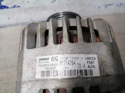 Автозапчастина б/у генератор для fiat punto (evo) (199) dynamic посилання на oem iam 51714794  51714794