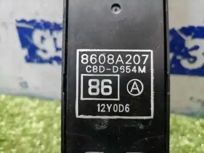 Second-hand car spare part left front power window switch for mitsubishi asx (ga0w) kaiteki 4wd oem iam references 8608a207  8608a207