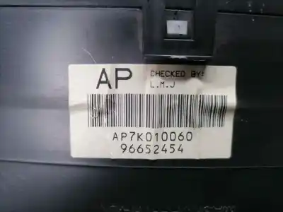 Peça sobressalente para automóvel em segunda mão quadrante por chevrolet aveo ls referências oem iam 96652454  96652454
