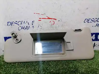 Second-hand car spare part left sunshade for dacia duster ii comfort oem iam references   