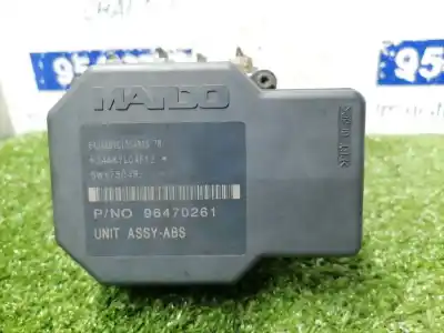 Peça sobressalente para automóvel em segunda mão abs por chevrolet aveo ls referências oem iam 96470261  96470254