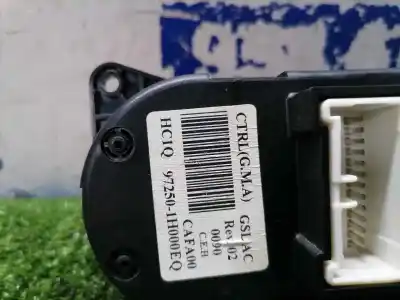 Second-hand car spare part heating / air conditioning control panel for kia cee´d concept oem iam references 972501h000  972501h000