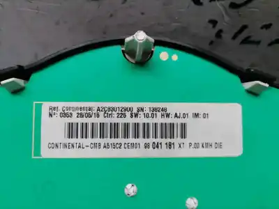 Second-hand car spare part dashboard for citroen c3 collection oem iam references 98041181xt  98041181xt