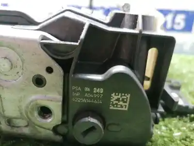Peça sobressalente para automóvel em segunda mão fechadura da porta traseira direita por citroen c3 collection referências oem iam 006249  006249