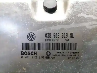 Peça sobressalente para automóvel em segunda mão centralina de motor uce por seat cordoba berlina (6l2) fresh referências oem iam 0281012276  038906019nl