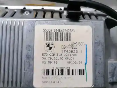 Tweedehands auto-onderdeel gps-navigatiesysteem voor bmw x5 3.0 turbodiesel oem iam-referenties 9166782 03  500816148