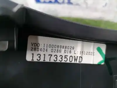 Pezzo di ricambio per auto di seconda mano pannello degli strumenti per opel corsa c blue line riferimenti oem iam 13173350wd  13173350wd