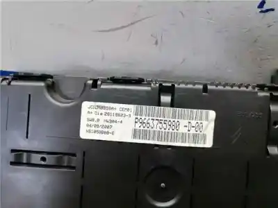 Peça sobressalente para automóvel em segunda mão quadrante por citroen c4 picasso 1.6 16v hdi fap referências oem iam p9663755980  p9663755980