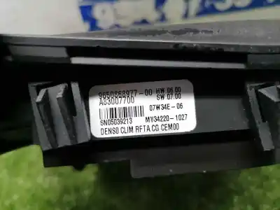 Pezzo di ricambio per auto di seconda mano controllo climatico per citroen c4 picasso avatar riferimenti oem iam 9650868977  9650868977