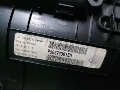 Peça sobressalente para automóvel em segunda mão quadrante por citroen c4 berlina cool referências oem iam p96572391zd  p96572391zd