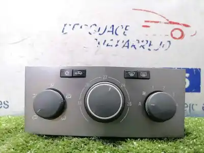 Second-hand car spare part HEATING / AIR CONDITIONING CONTROL PANEL for OPEL ASTRA H CARAVAN  OEM IAM references 13231051  13231051