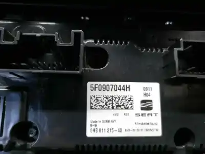 İkinci el araba yedek parçası isitma / klima kontrolü için seat leon (5f1) reference oem iam referansları 5f0907044h  5f0907044h