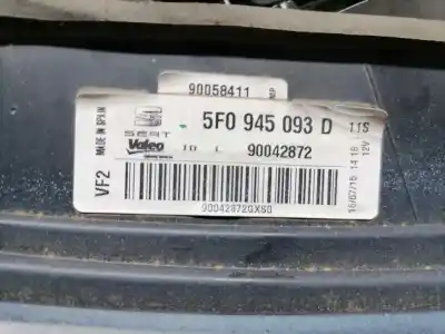 Автозапчастина б/у внутрішній лівий задній ліхар для seat leon (5f1) reference посилання на oem iam 5f0945093d  5f0945093d