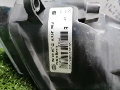 Second-hand car spare part right fog light for seat leon (5f1) reference oem iam references 6j9941702a  6j9941702a