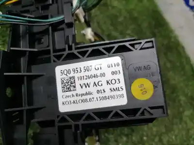 Second-hand car spare part steering wheel switch for seat leon (5f1) reference oem iam references 5q0953513ae  5q0953507gt