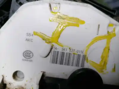 Second-hand car spare part left front door lock for seat leon (5f1) reference oem iam references 5k1837015e  5k1837015e