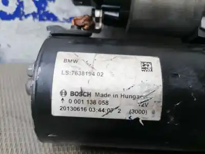 Peça sobressalente para automóvel em segunda mão motor de arranque por bmw x1 (e84) xdrive 28i referências oem iam 763819402  0001138058