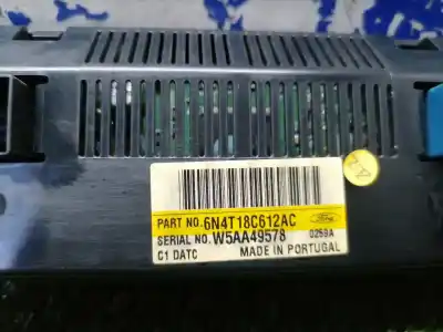 Peça sobressalente para automóvel em segunda mão comando de sofagem (chauffage / ar condicionado) por ford focus berlina (cap) ambiente (d) referências oem iam 6n4t18c612ac  6n4t18c612ac