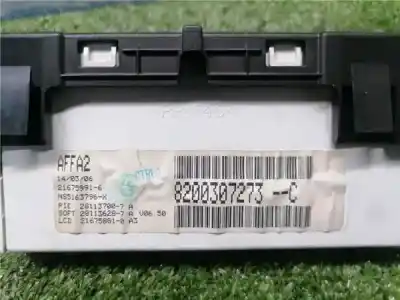 Second-hand car spare part gps navigation system for renault clio iii 1.5 dci diesel cat oem iam references 8200307273c  8200307273c