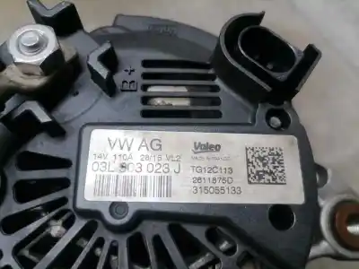 Second-hand car spare part alternator for seat leon (5f1) 2.0 tsi oem iam references 03l903023j  03l903023j