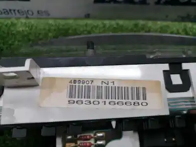 Peça sobressalente para automóvel em segunda mão quadrante por citroen berlingo 1.9 d x familiar referências oem iam 9630166680  9630166680