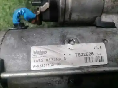 Second-hand car spare part starter motor for citroen c3 collection oem iam references ts22e26  9662854180