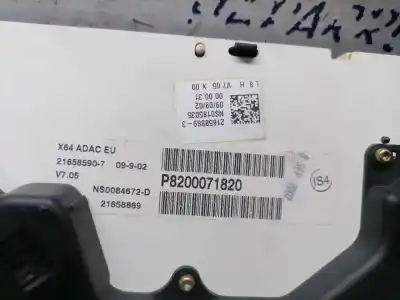 Second-hand car spare part dashboard for renault scenic (ja..) 1.6 16v fairway oem iam references p8200071820  p8200071820
