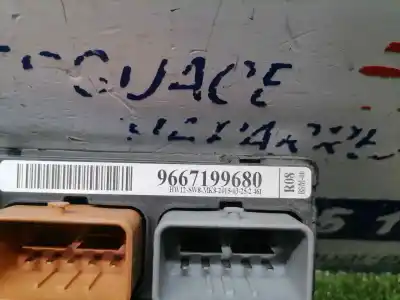 Second-hand car spare part fuse box unit for citroen c3 tonic oem iam references bsm r08  9667199680