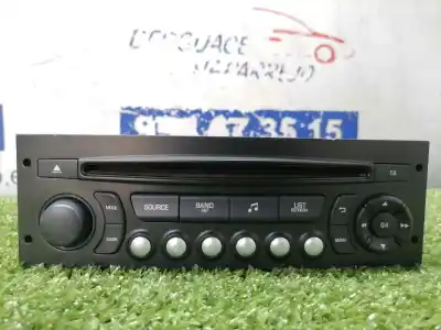 Piesă de schimb auto la mâna a doua sistem audio / cd radio casetofon pentru citroen c3 tonic referințe oem iam 98053736xt