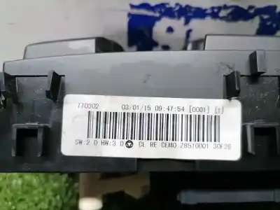 Peça sobressalente para automóvel em segunda mão comando de sofagem (chauffage / ar condicionado)  por citroen c3 tonic referências oem iam z8510001  z8510001