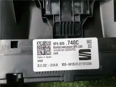 Peça sobressalente para automóvel em segunda mão quadrante por seat arona (kj7, kjp) 1.0 tsi referências oem iam 6f0920740c  6f0920740c