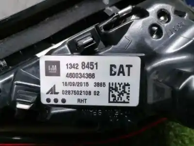 Second-hand car spare part interior left tailgate light for opel corsa e business oem iam references 13428451  13428451