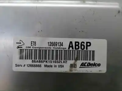 Tweedehands auto-onderdeel ecu motorcontroller voor opel corsa e business oem iam-referenties 12668866  12669134