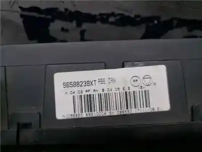 Second-hand car spare part climate control for citroen c2 (jm_) 1.4 hdi oem iam references 96588239xt  96588239xt
