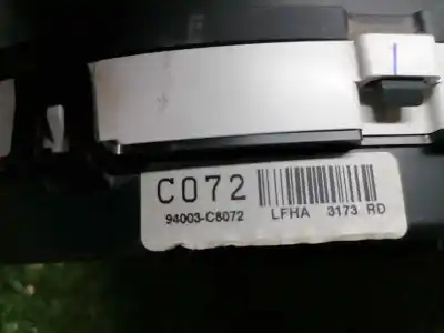 Peça sobressalente para automóvel em segunda mão quadrante por hyundai i20 klass active crossover referências oem iam 94003c8072  94003c8072