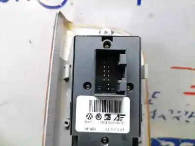 Second-hand car spare part left front power window switch for seat alhambra (7v9) reference oem iam references 7m3959857d  7m3959857d