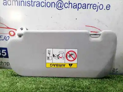 Peça sobressalente para automóvel em segunda mão para-sol direito por hyundai i20 klass active crossover referências oem iam   