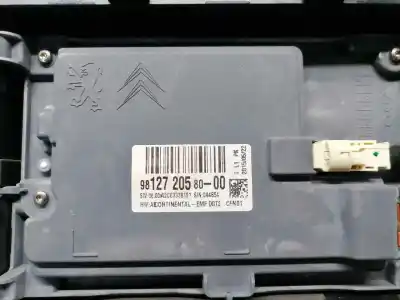 Second-hand car spare part multifunction display for citroen c4 picasso 1.6 16v oem iam references 9812720580  9812720580