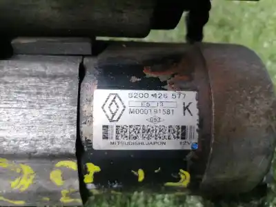 Pezzo di ricambio per auto di seconda mano motorino di avviamento per renault clio ii fase ii (b/cb0) 1.5 dci diesel riferimenti oem iam 8200426577  8200426577