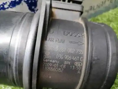 Second-hand car spare part flowmeter for seat exeo berlina (3r2) reference oem iam references 03g906461c  0281002735