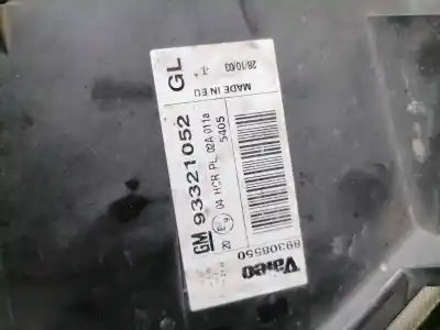Peça sobressalente para automóvel em segunda mão farol / farolim esquerdo por opel meriva cosmo referências oem iam 93321052  93321052