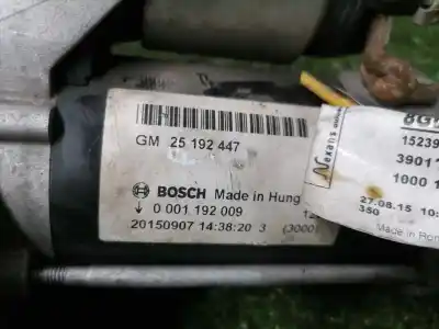 Peça sobressalente para automóvel em segunda mão motor de arranque por opel corsa e business referências oem iam 0001192009  25192447