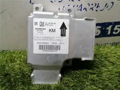 Peça sobressalente para automóvel em segunda mão Centralina De Airbag por OPEL CORSA D 1.3 16V CDTI CAT (Z 13 DTH / L4I) Referências OEM IAM 13186948  330518650