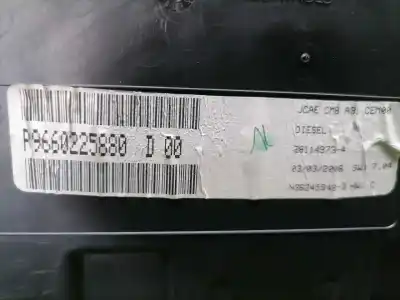 Peça sobressalente para automóvel em segunda mão quadrante por citroen c3 1.4 hdi cool referências oem iam p9660225880  p9660225880