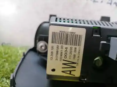 Peça sobressalente para automóvel em segunda mão display gps / multimídia por opel meriva cosmo referências oem iam 13208191  13208191