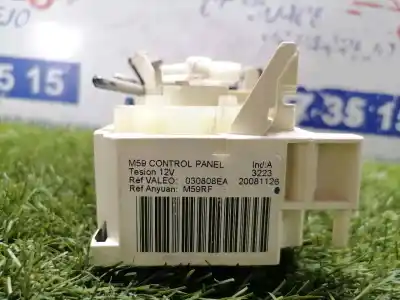 Second-hand car spare part heating / air conditioning control panel for peugeot partner (s2) combi pro oem iam references 030808ea  030808ea